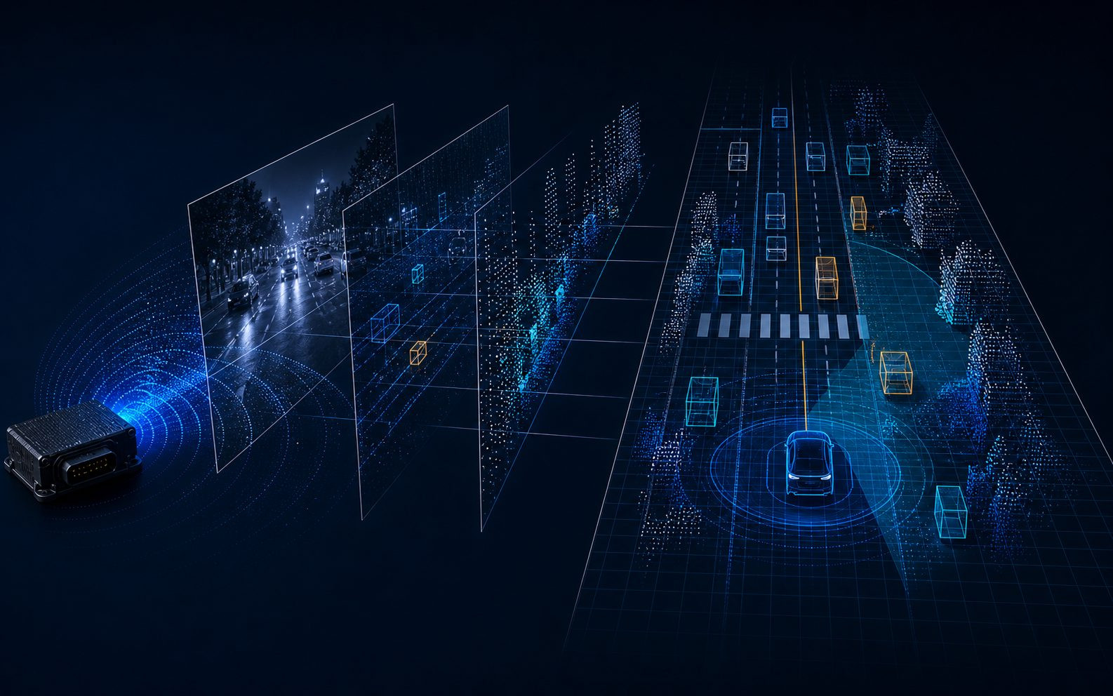 DeepFusion radar-camera visualization