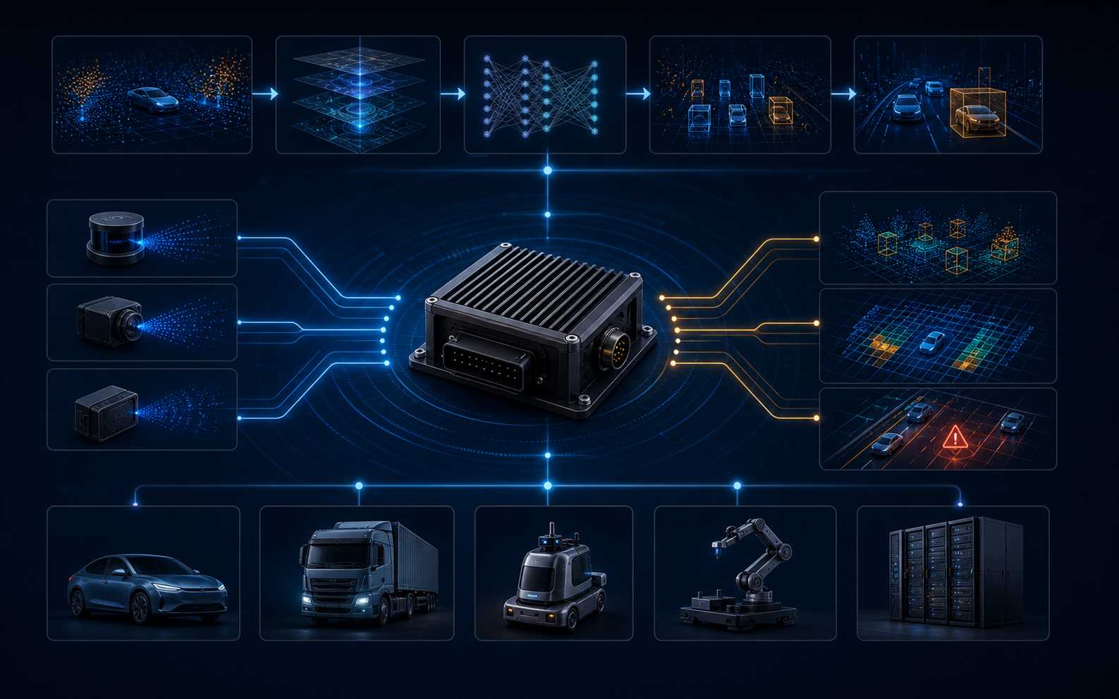 Deployable perception stack visualization