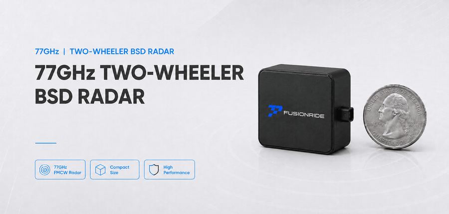 77GHz Two-Wheeler Rear Radar