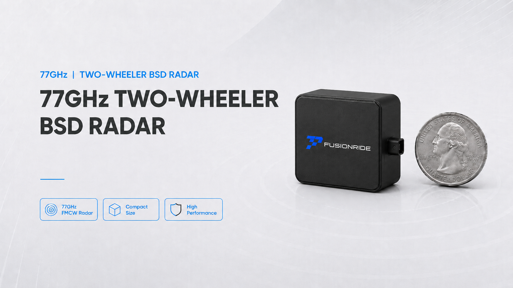 77GHz Two-Wheeler Rear Radar